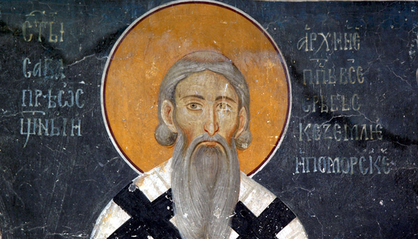 Sveti Sava ilustracija