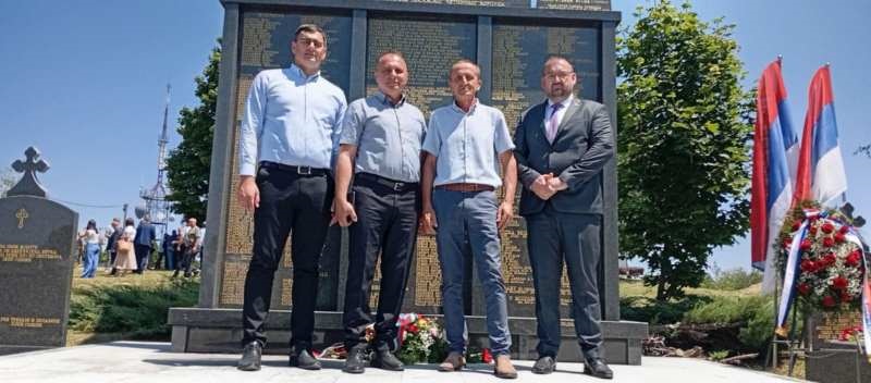 Delegacija Opštine Srbac na obilježavanju 33 godine od proboja koridora